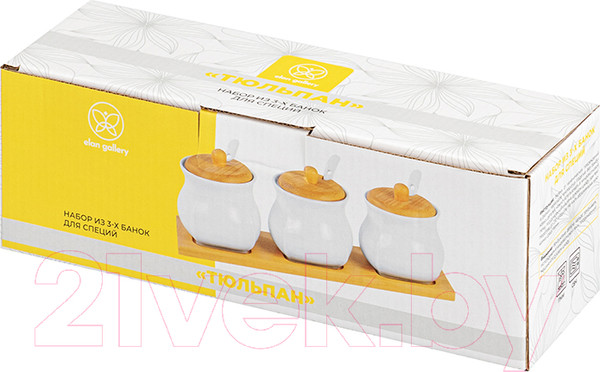 Изображение товара Набор для специй Elan Gallery Тюльпан / 950327 