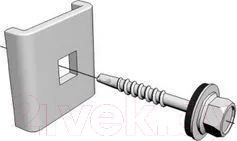 Изображение товара Крепление для забора Белзабор Zn (10шт)