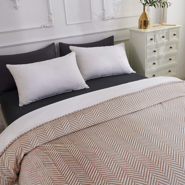 Изображение товара Покрывало Sofi de Marko Флоренс 220x240 / Пл-Фкф-220x240 (кофе)