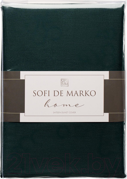 Изображение товара Пододеяльник Sofi de Marko Мармис 160x220 / Под-мс-160х220чер (черный)