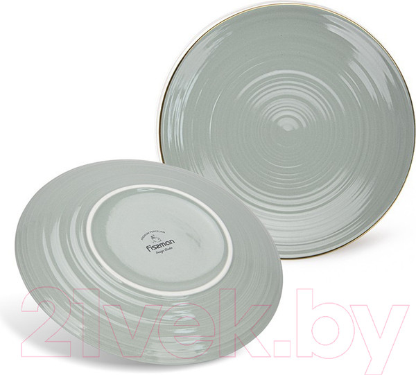Изображение товара Набор тарелок Fissman Firmina 3691 (зеленый)