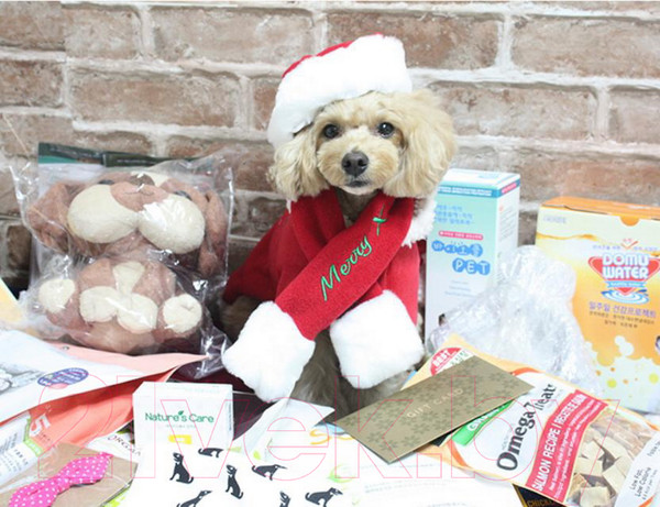 Изображение товара Шарф для животных Puppia Santa / PDDF-SM23-RD-XL (красный)