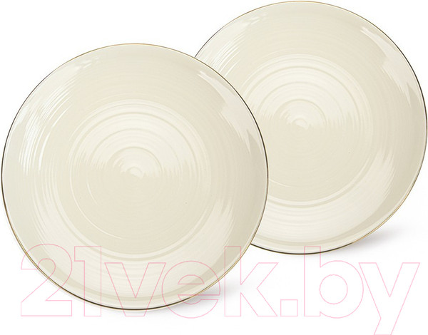 Изображение товара Набор тарелок Fissman Firmina 3695 (бежевый)