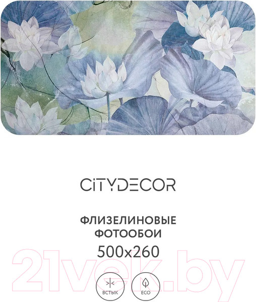 Изображение товара Фотообои листовые Citydecor Blossom 18 (500x260см)