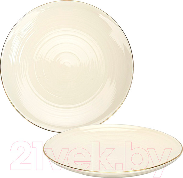 Изображение товара Набор тарелок Fissman Firmina 3696 (бежевый)