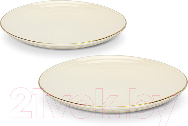 Изображение товара Набор тарелок Fissman Firmina 3696 (бежевый)