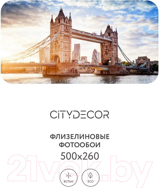 Изображение товара Фотообои листовые Citydecor Города и архитектура 48 (500x260см)