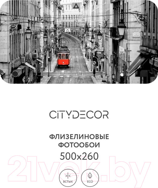 Изображение товара Фотообои листовые Citydecor Города и архитектура 53 (500x260см)