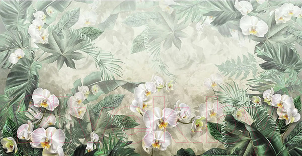 Изображение товара Фотообои листовые Citydecor Знойные тропики 11 (500x260см)