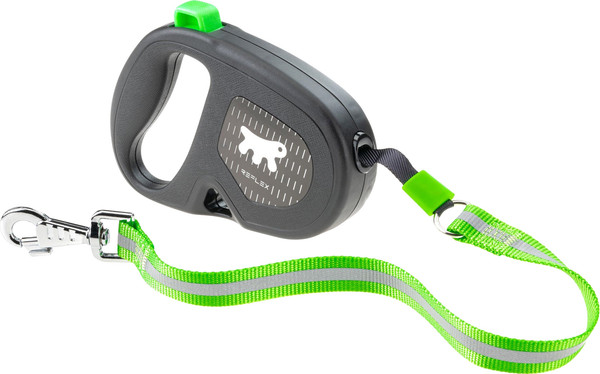 Изображение товара Поводок-рулетка Ferplast Flippy One Reflex М / 75096223 (лента, зеленый)