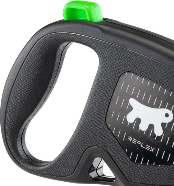Изображение товара Поводок-рулетка Ferplast Flippy One Reflex М / 75096223 (лента, зеленый)