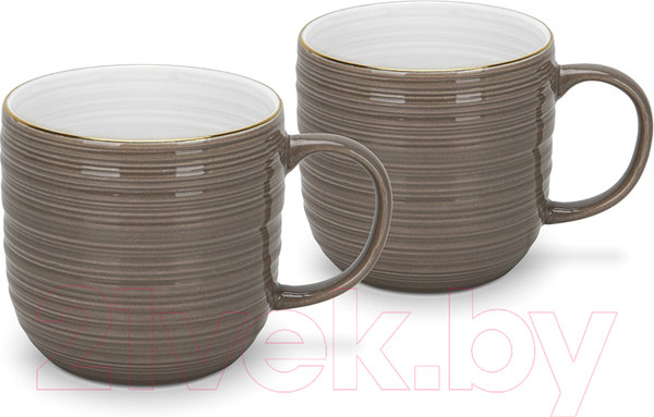 Изображение товара Набор кружек Fissman Firmina 3697 (коричневый)