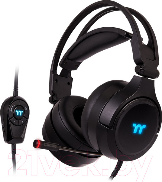 Изображение товара Наушники Thermaltake Riing Pro RGB 7.1 / GHT-RPR-DIECBK-29