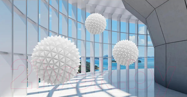 Изображение товара Фотообои листовые Citydecor Абстракция 25 (500x260см)