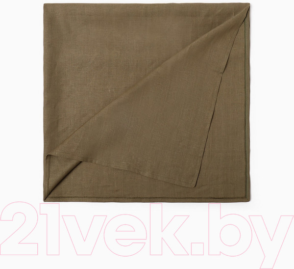 Изображение товара Скатерть Этель Linen Collection / 10610043 (хаки)