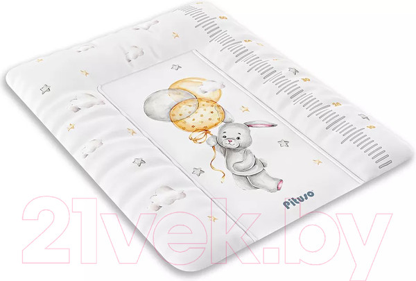 Изображение товара Пеленальный матрас Pituso Зайка с шарами / 4210-51