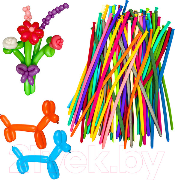 Изображение товара Набор воздушных шаров Brauberg Kids 591877 (100шт)