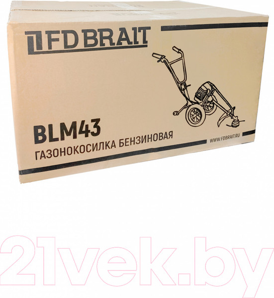Изображение товара Газонокосилка бензиновая Brait BLM43