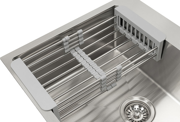 Изображение товара Мойка кухонная Arfeka Eco AR 45x50 + CL AR + DS AR (Satin Decor, с дозатором и коландером)