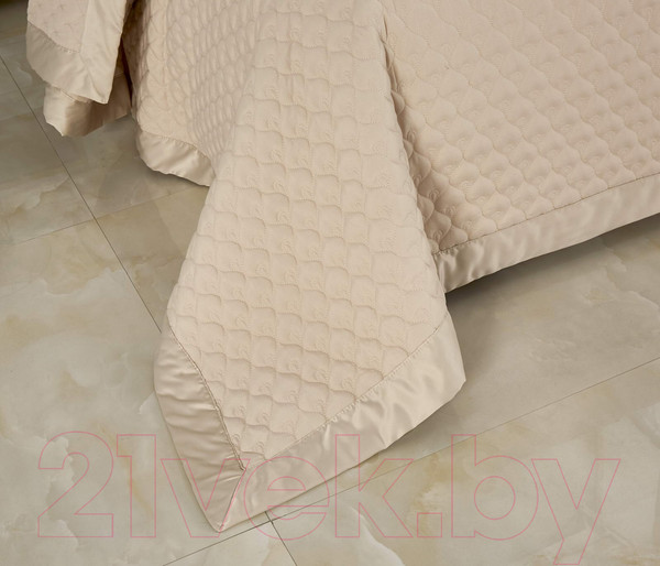 Изображение товара Набор текстиля для спальни Sofi de Marko Роксалана 230x250 / Пок-Рк2-230x250 (кремовый)