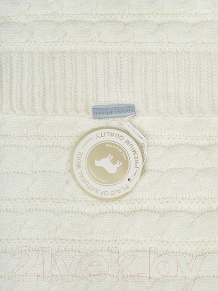 Изображение товара Плед для малышей Sofi de Marko Джовани 100x140 / Пл-НВмол-100x140 (молочный)