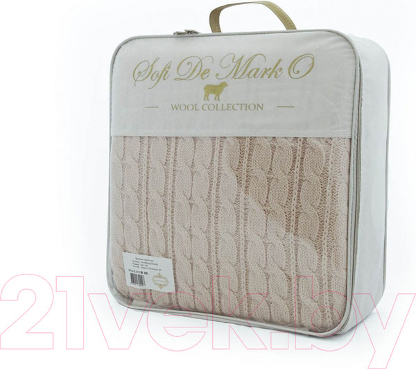 Изображение товара Плед для малышей Sofi de Marko Джовани 100x140 / Пл-НВппр-100x140 (пепельно-розовый)