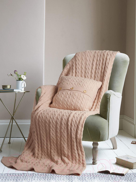 Изображение товара Плед для малышей Sofi de Marko Джовани 100x140 / Пл-НВппр-100x140 (пепельно-розовый)