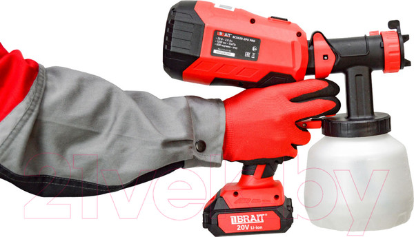 Изображение товара Краскопульт электрический Brait BCSG20-2PU PRO