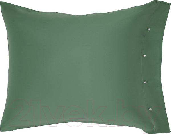 Изображение товара Наволочка Sofi de Marko Premium Mako 50x70 / Нав-Пм-50x70бт.зел (темно-зеленый)