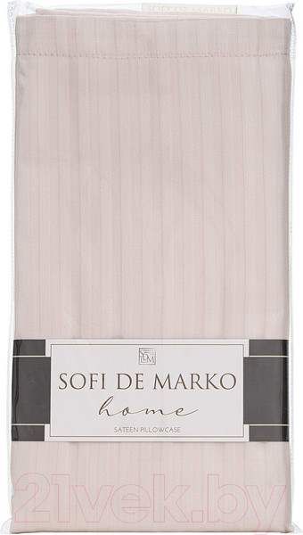 Изображение товара Наволочка Sofi de Marko Тиффани 70x70 / Нав-тиф-70x70пер (персиковый)