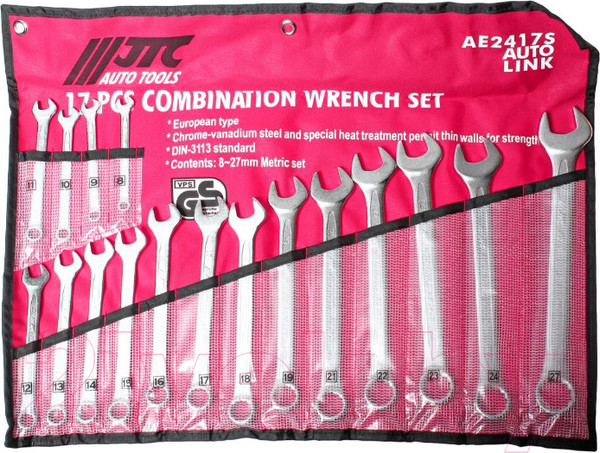 Изображение товара Набор ключей JTC JTC-AE2417S 