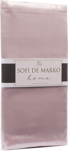 Изображение товара Наволочка Sofi de Marko Мармис 70x70 / НВ-мс-70x70лил (лиловый)
