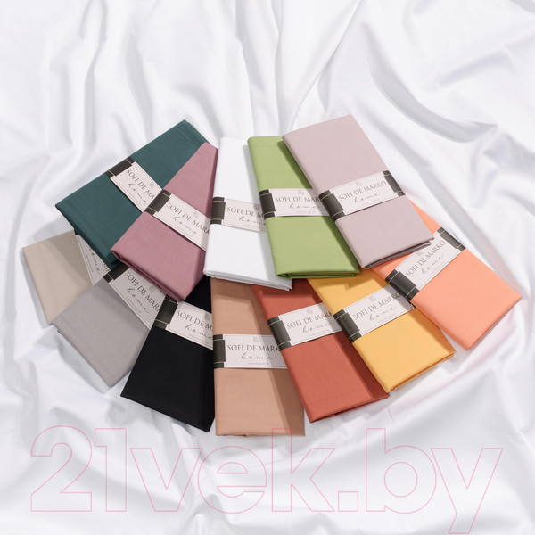 Изображение товара Наволочка Sofi de Marko Мармис 50x90 / НВ-мс-50x90кар (карамель)