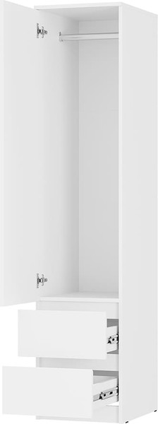 Изображение товара Шкаф-пенал BTS Симпл ПН-17 (белый)