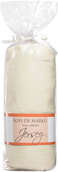 Изображение товара Простыня Sofi de Marko Роланд 180x200x30 / ПР-РЛ-180x200x30кр (кремовый)