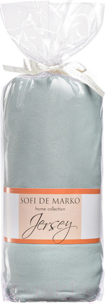 Изображение товара Простыня Sofi de Marko Роланд 180x200x30 / ПР-РЛ-180x200x30ср (серый)