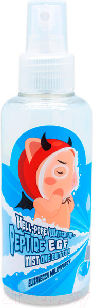 Изображение товара Спрей для лица Elizavecca Milky Piggy Hell-Pore Water Up Peptide EGF Mist One Button (150мл)