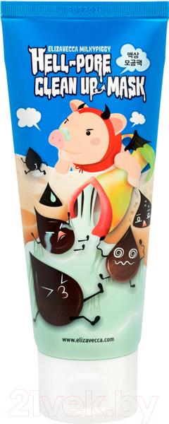 Изображение товара Маска-пленка для лица Elizavecca Hell Pore Clean Up Mask (100мл)