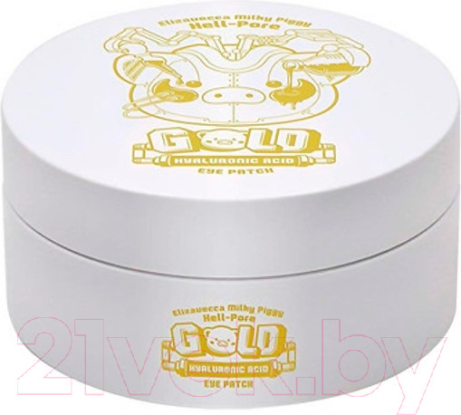 Изображение товара Патчи под глаза Elizavecca Hell-Pore Gold Hyaluronic Acid Eye Patch (60шт)