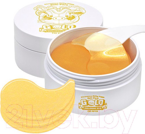 Изображение товара Патчи под глаза Elizavecca Hell-Pore Gold Hyaluronic Acid Eye Patch (60шт)