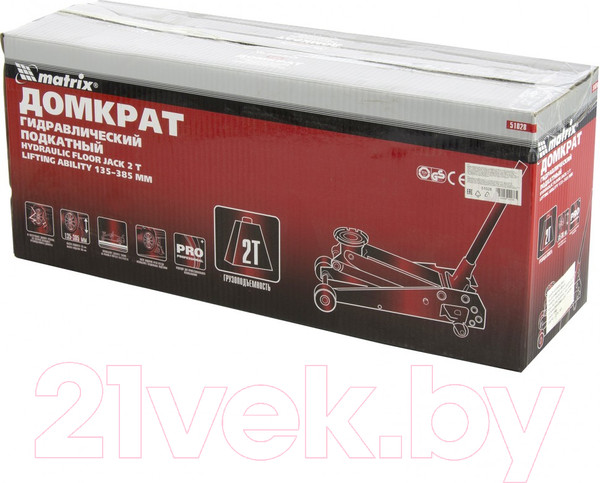 Изображение товара Подкатной домкрат Matrix 51028