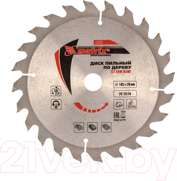 Изображение товара Пильный диск Matrix 73223