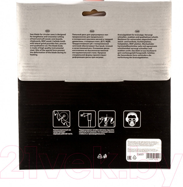 Изображение товара Пильный диск Matrix 73223