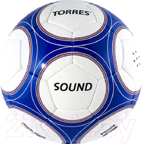 Изображение товара Футбольный мяч Torres Sound F30255 (белый/синий/черный)