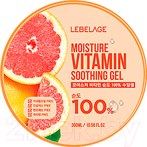 Изображение товара Гель для тела Lebelage Увлажняющий успокаивающий с витаминами (300мл)