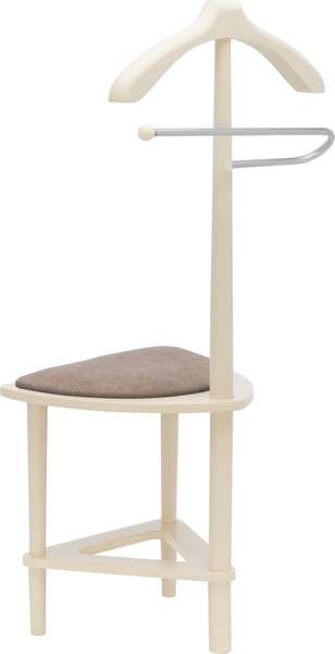 Изображение товара Стойка для одежды Импэкс Leset Атланта со стулом (слоновая кость)