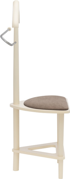 Изображение товара Стойка для одежды Импэкс Leset Атланта со стулом (слоновая кость)