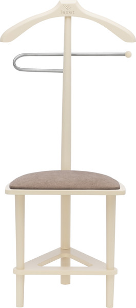Изображение товара Стойка для одежды Импэкс Leset Атланта со стулом (слоновая кость)