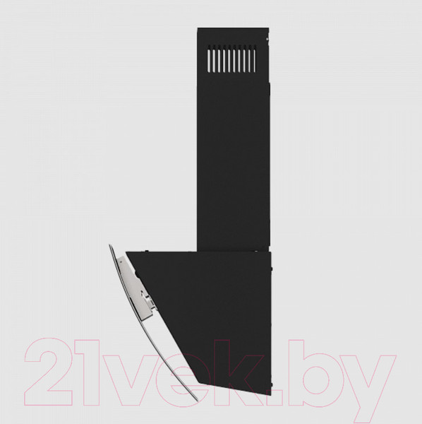 Изображение товара Вытяжка наклонная Elikor Wave 60 BK / 243078