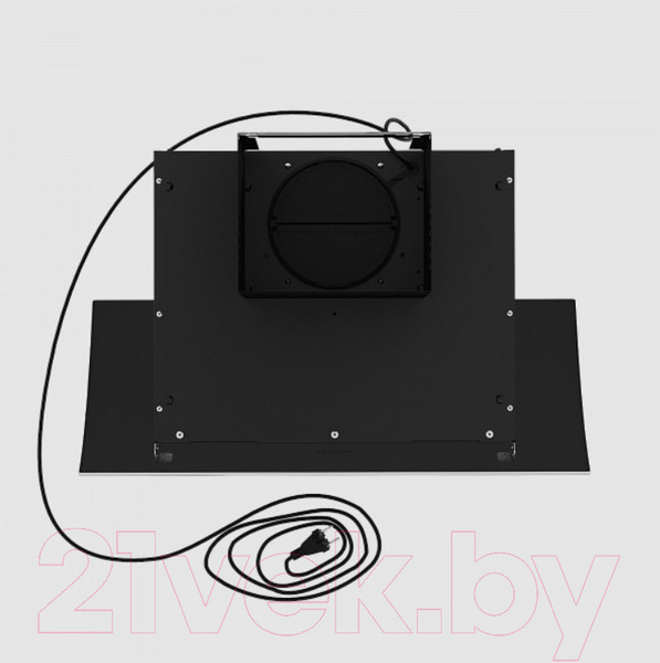 Изображение товара Вытяжка наклонная Elikor Wave 60 BK / 243078